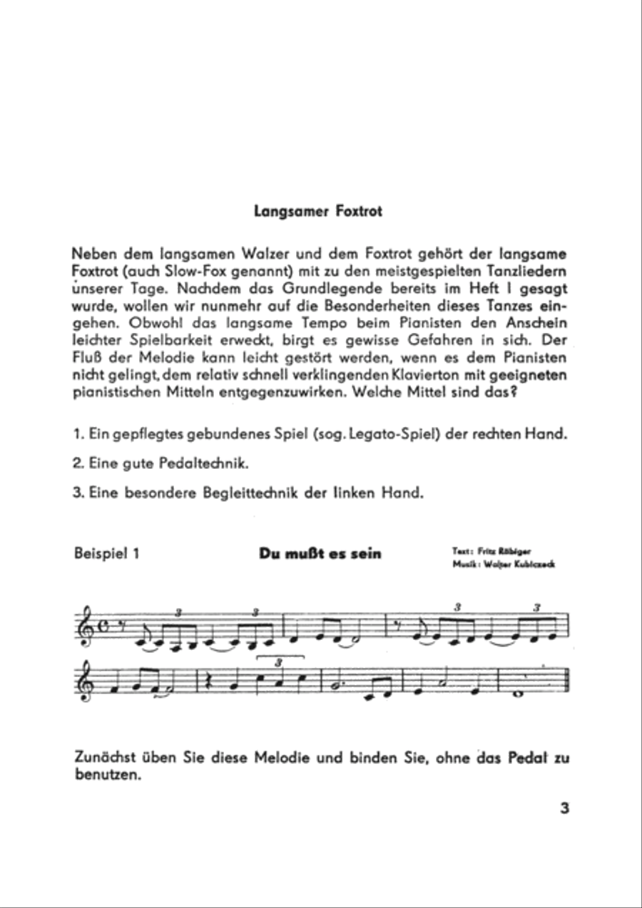 Der Tanzpianist von heute II Voice scores gallery preview page 4