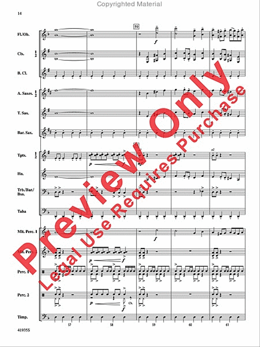 IronHeart Concert Band scores gallery preview page 14