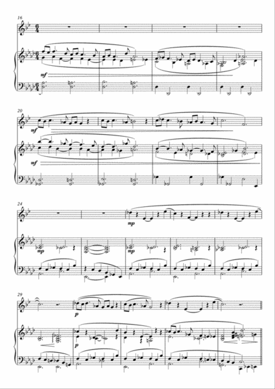 Self Isolation Blues for Tenor Saxophone by Simon Peberdy Tenor Saxophone scores gallery preview page 3