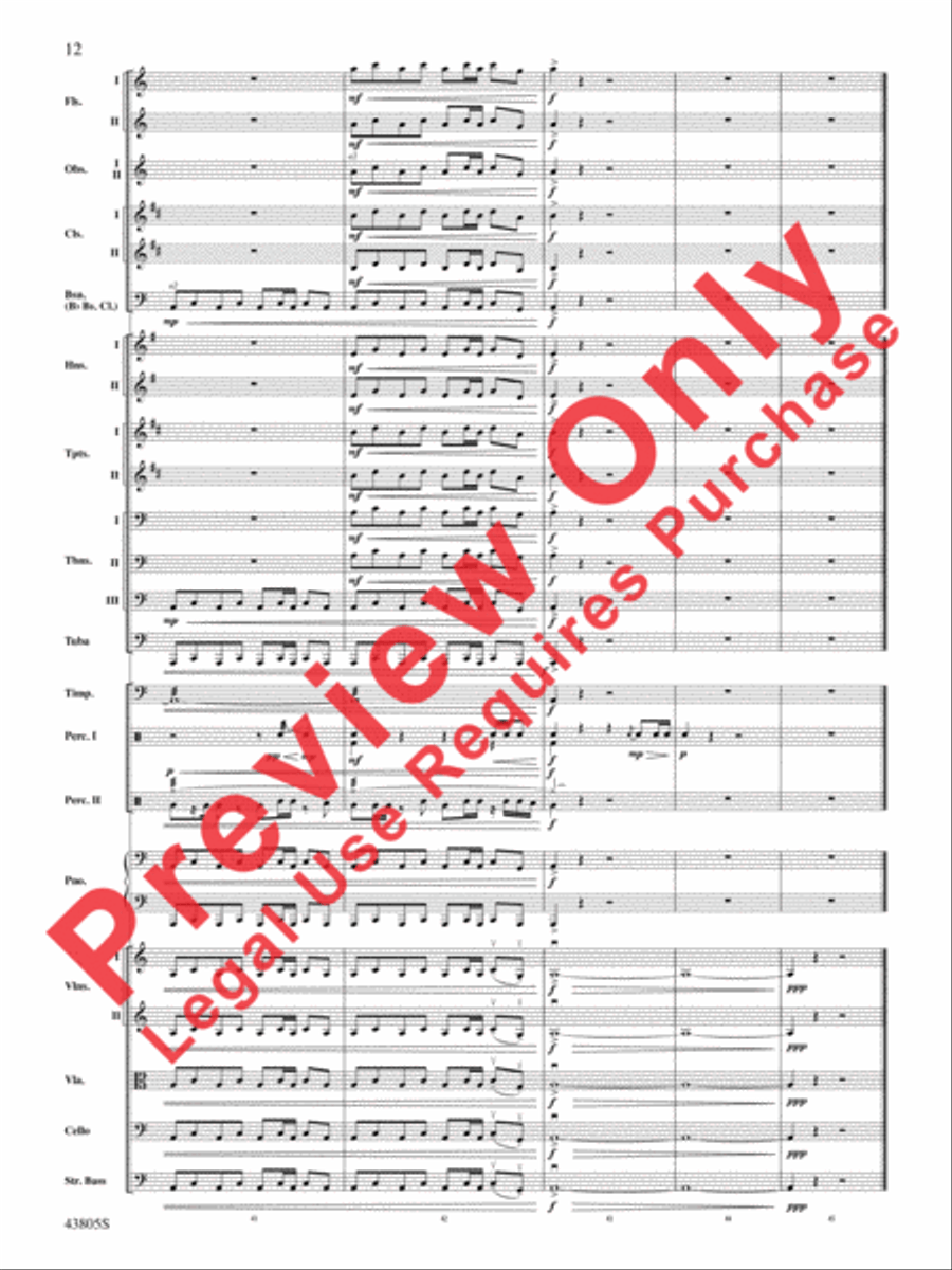 House of Cards (Theme) Full Orchestra scores gallery preview page 25