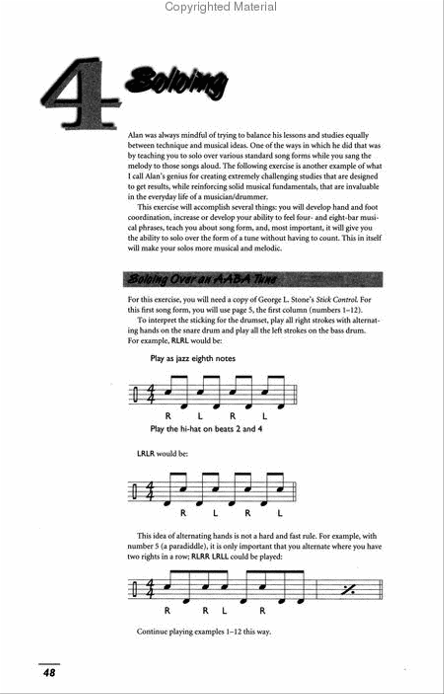 The Drummer's Complete Vocabulary As Taught by Alan Dawson