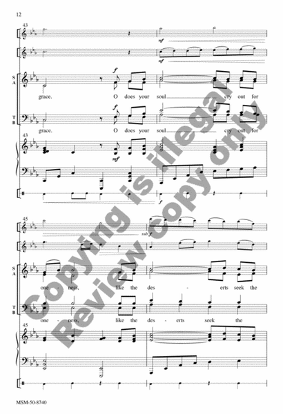 Rivers of Living Water (Choral Score) image number null