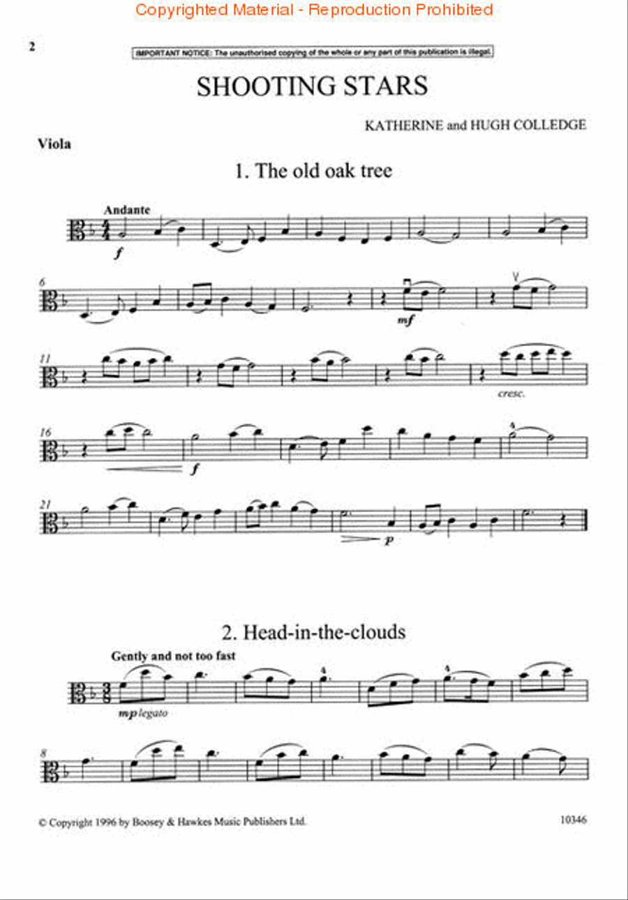 Shooting Stars Shooting Stars Viola scores gallery preview page 2