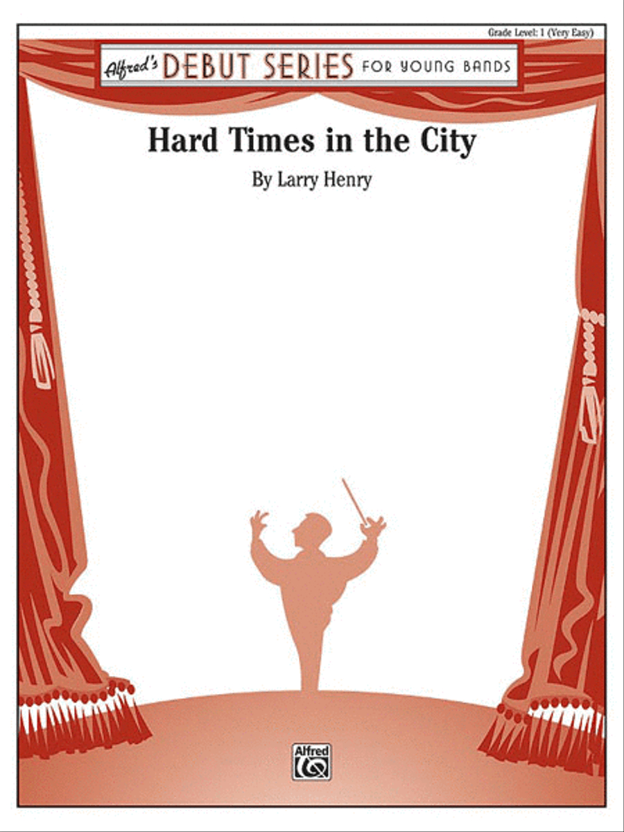 Hard Times in the City Concert Band scores gallery preview page 1