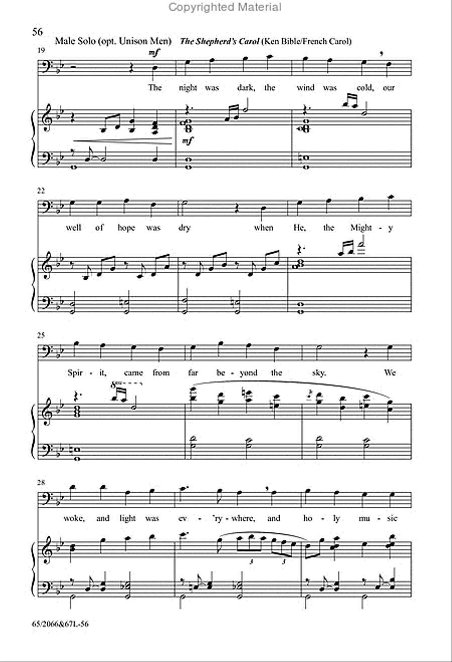 Stars of Glory - SATB with Performance CD 4-Part scores gallery preview page 18