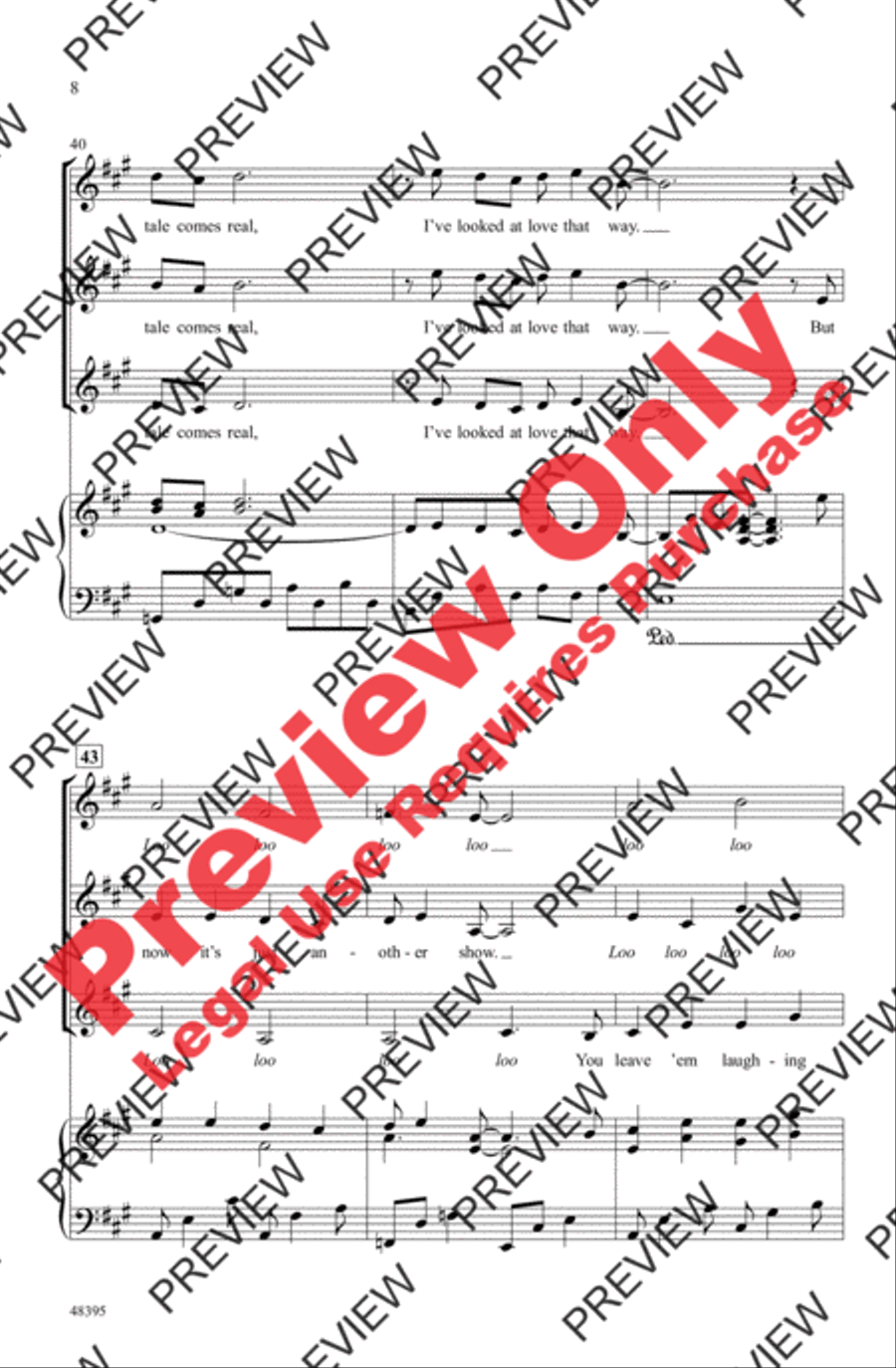 Both Sides Now Women's Choir scores gallery preview page 8