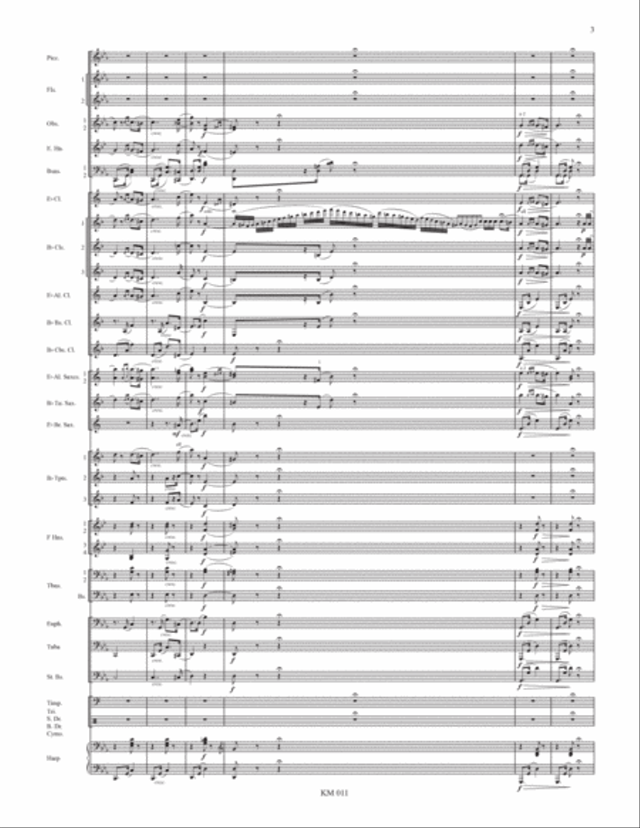 Hungarian Rhapsody No. 2 (8/5 x 11) Concert Band scores gallery preview page 5