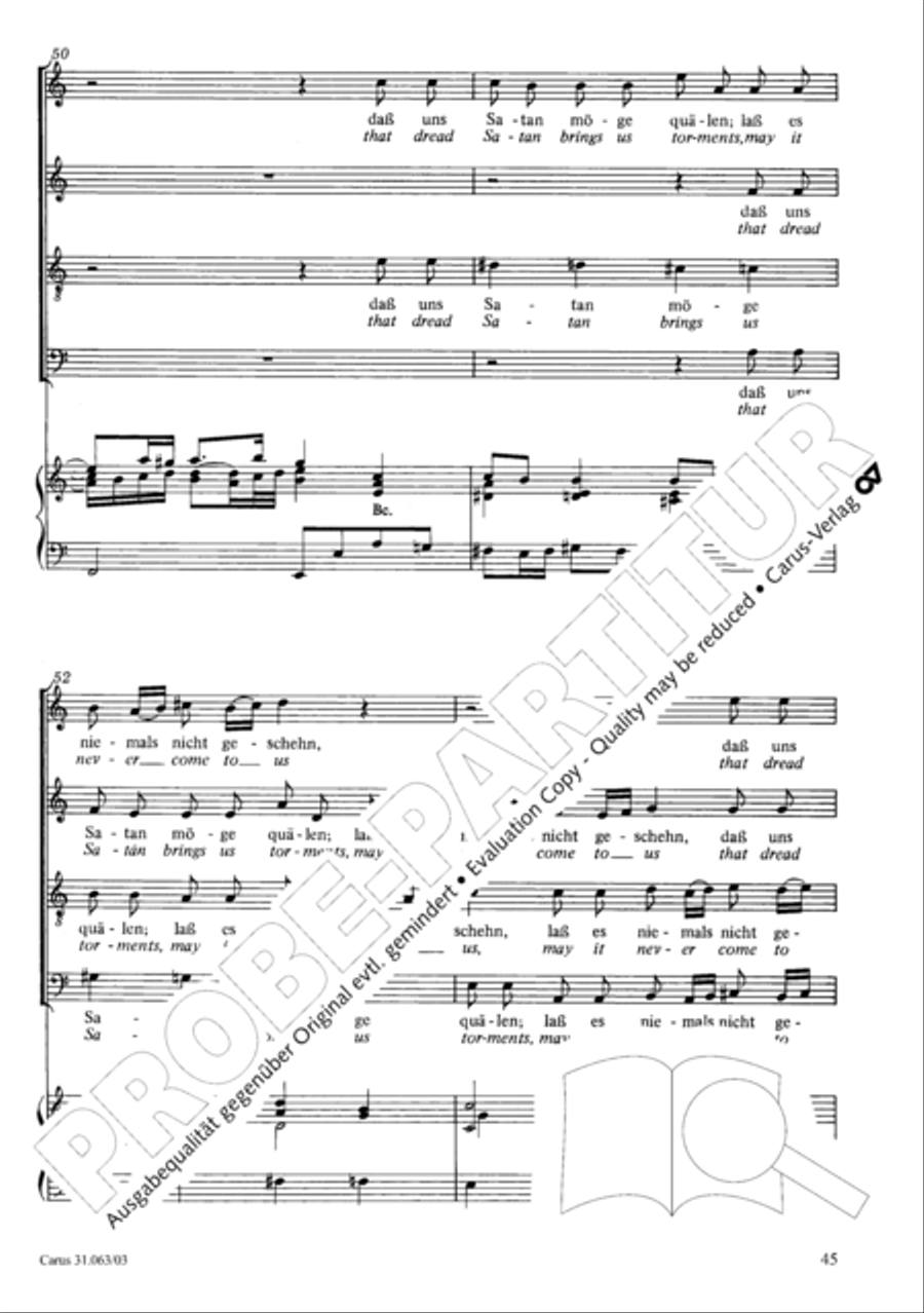 Christians, etch this blessed day (Christen, atzet diesen Tag) 4-Part scores gallery preview page 46