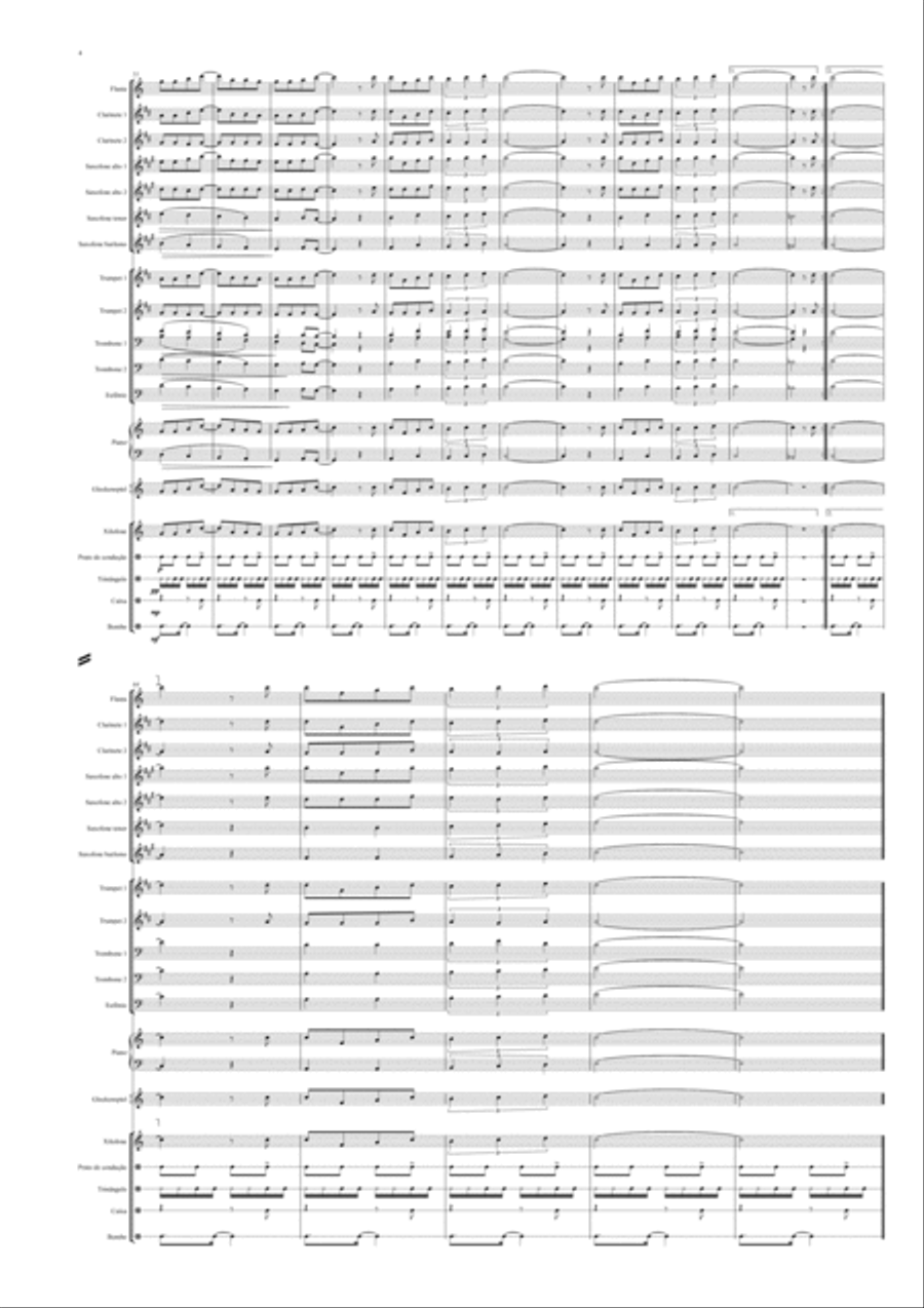 Qui Nem Jiló - Luis Gonzaga Large Ensemble scores gallery preview page 4