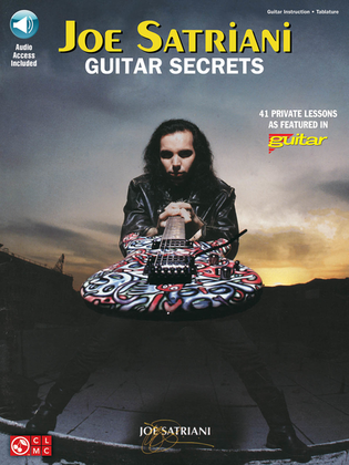 Book cover for Joe Satriani – Guitar Secrets