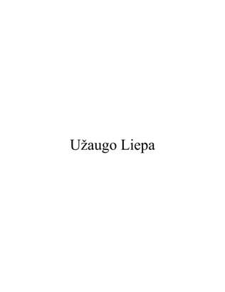 Užaugo Liepa - Lithuanian folk song for clarinet quartet & piano