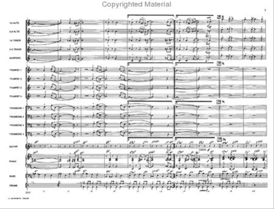 Captain Easy Jazz Ensemble scores gallery preview page 4