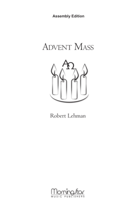 Book cover for Advent Mass (Downloadable Assembly Edition)