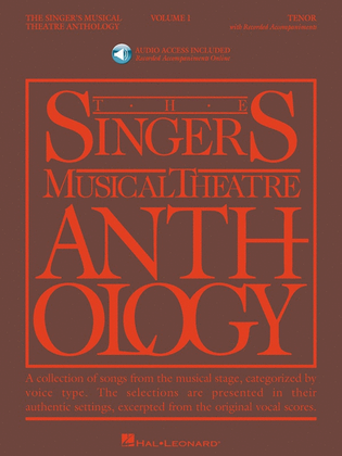 Book cover for Singers Musical Theatre Anth V1 Ten Book/Online Audio