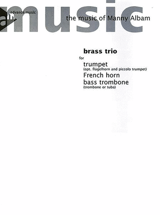 Book cover for Brass Trio