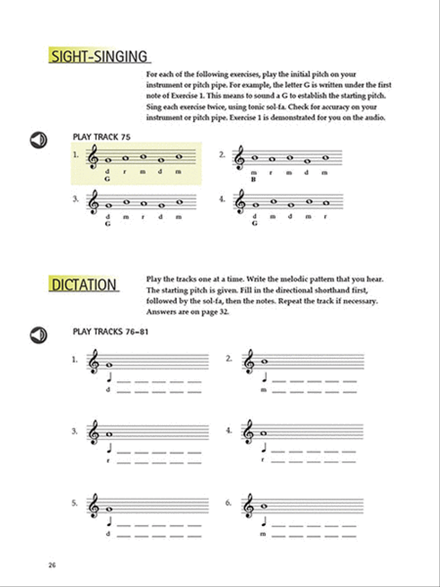 Ear Without Fear – Volume 1 Piano Method scores gallery preview page 4