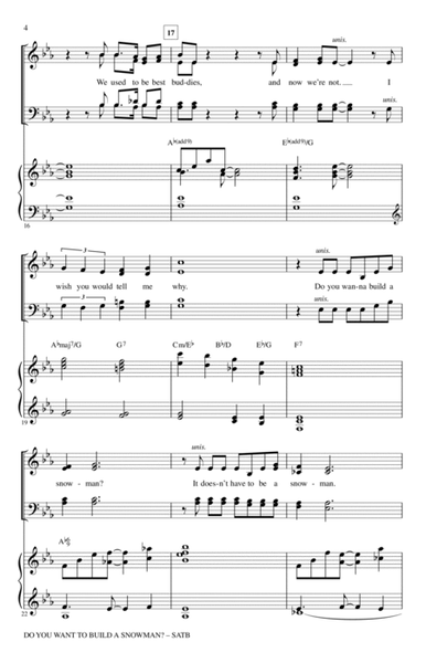 Do You Want To Build A Snowman? (from Frozen) (arr. Mark Brymer)