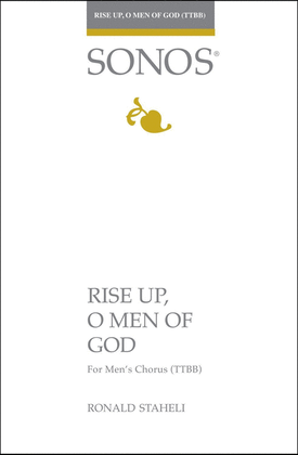Book cover for Rise Up, O Men of God - TTBB