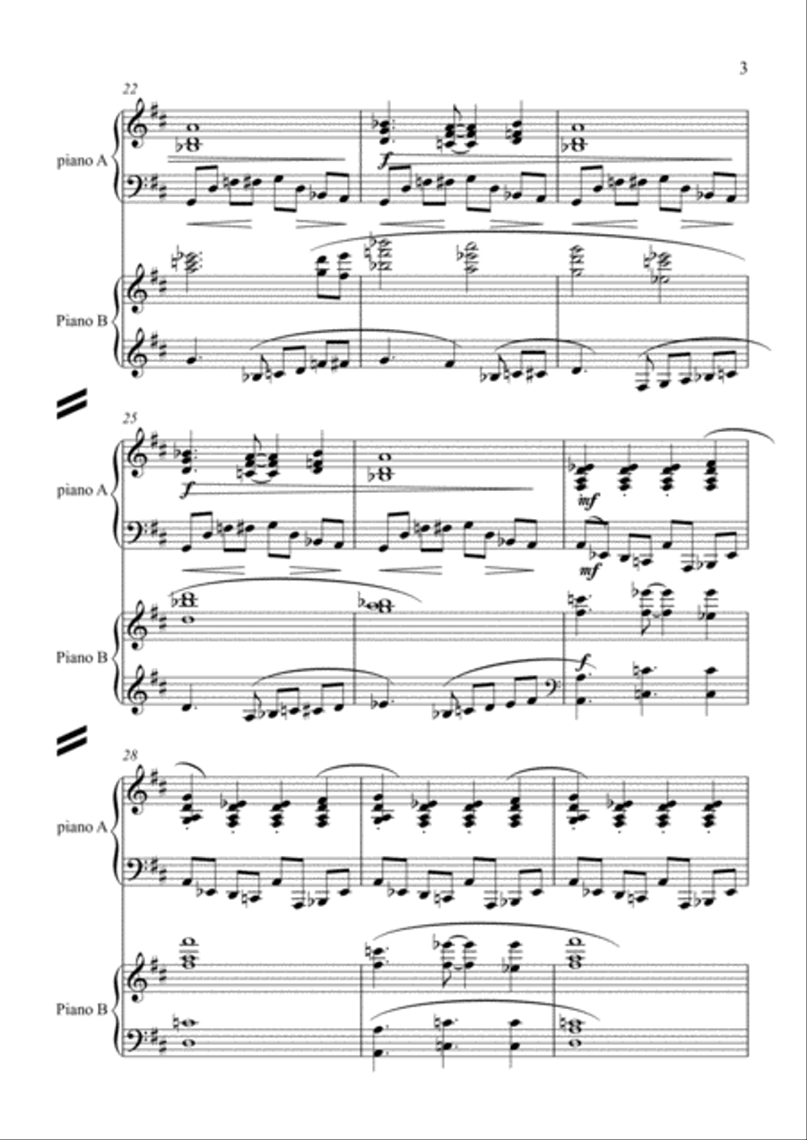 Thalys Thalys Piano scores gallery preview page 3
