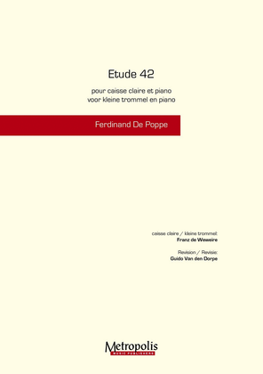 Etude 42 for Snare Drum