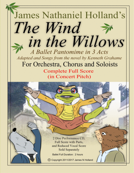 The Wind in the Willows, A Ballet Pantomime in Three Acts Full Score image number null