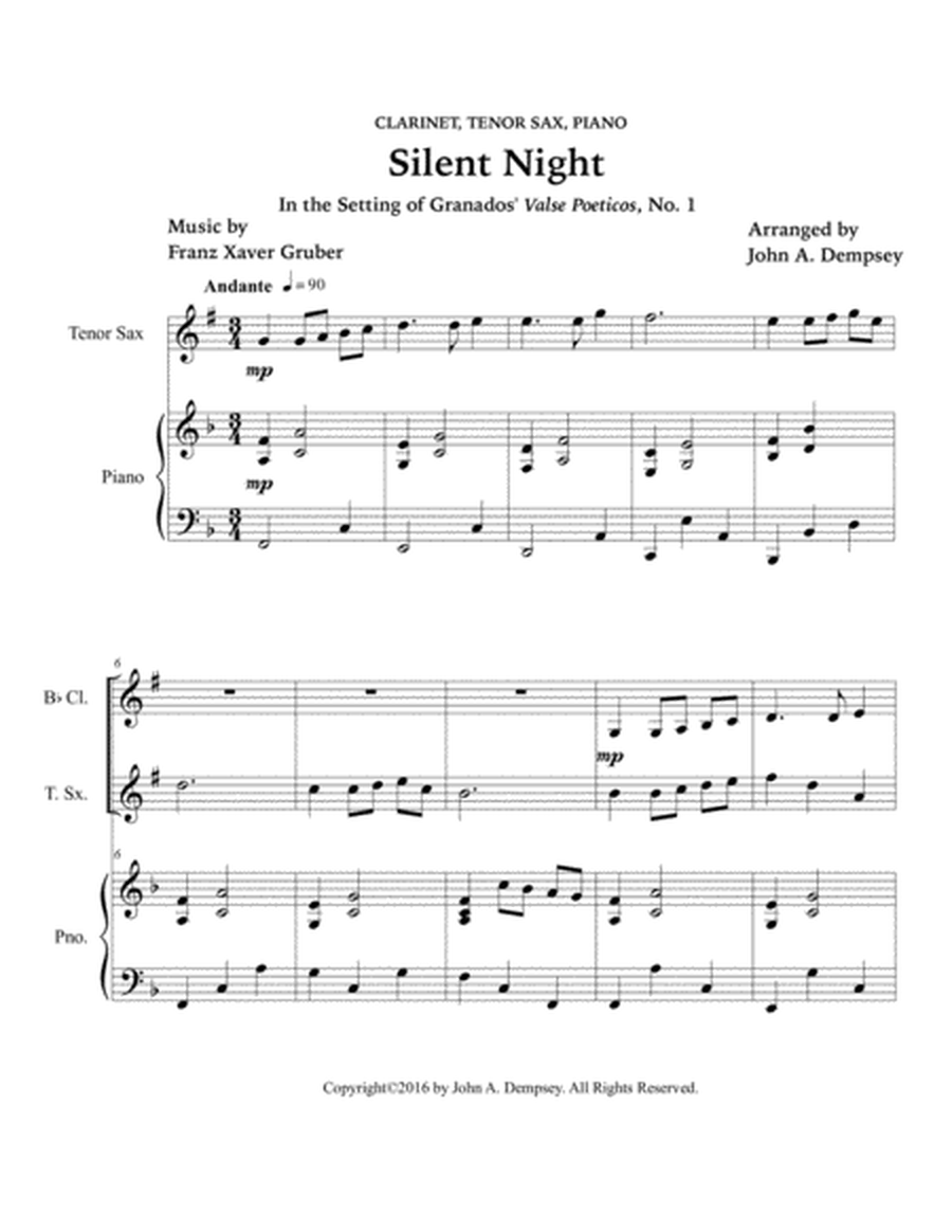 Silent Night (Trio for Clarinet, Tenor Sax and Piano) image number null