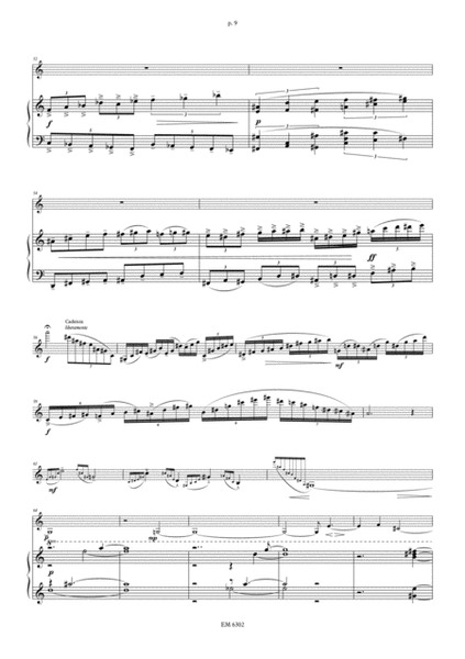 Concerto for Clarinet (Piano Reduction)