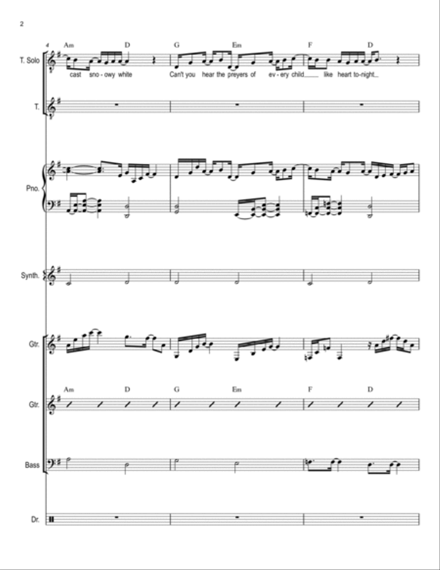 Tennessee Christmas Small Ensemble scores gallery preview page 2