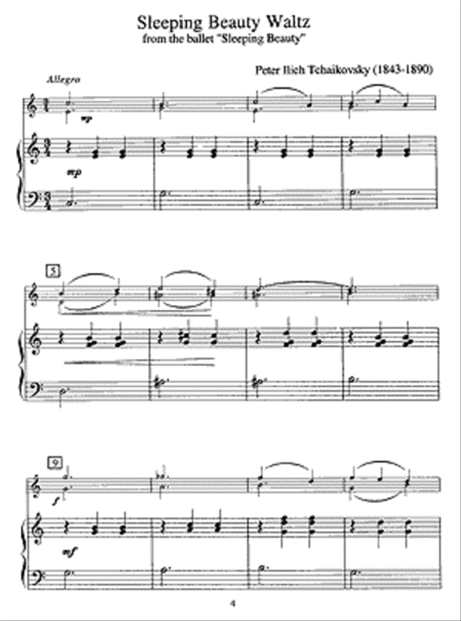 Easy Classics for Violin - With Piano Accompaniment Violin scores gallery preview page 3
