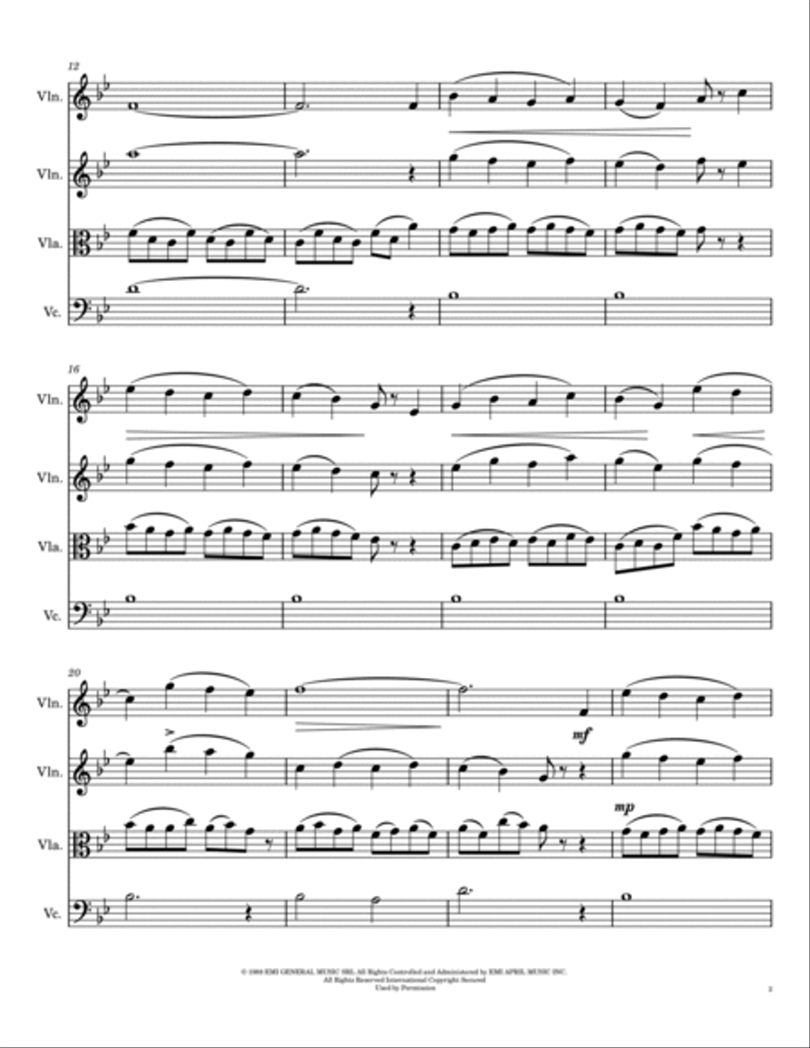 Cinema Paradiso Cinema Paradiso String Trio scores gallery preview page 2