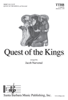 Book cover for Quest of the Kings - TTBB Octavo