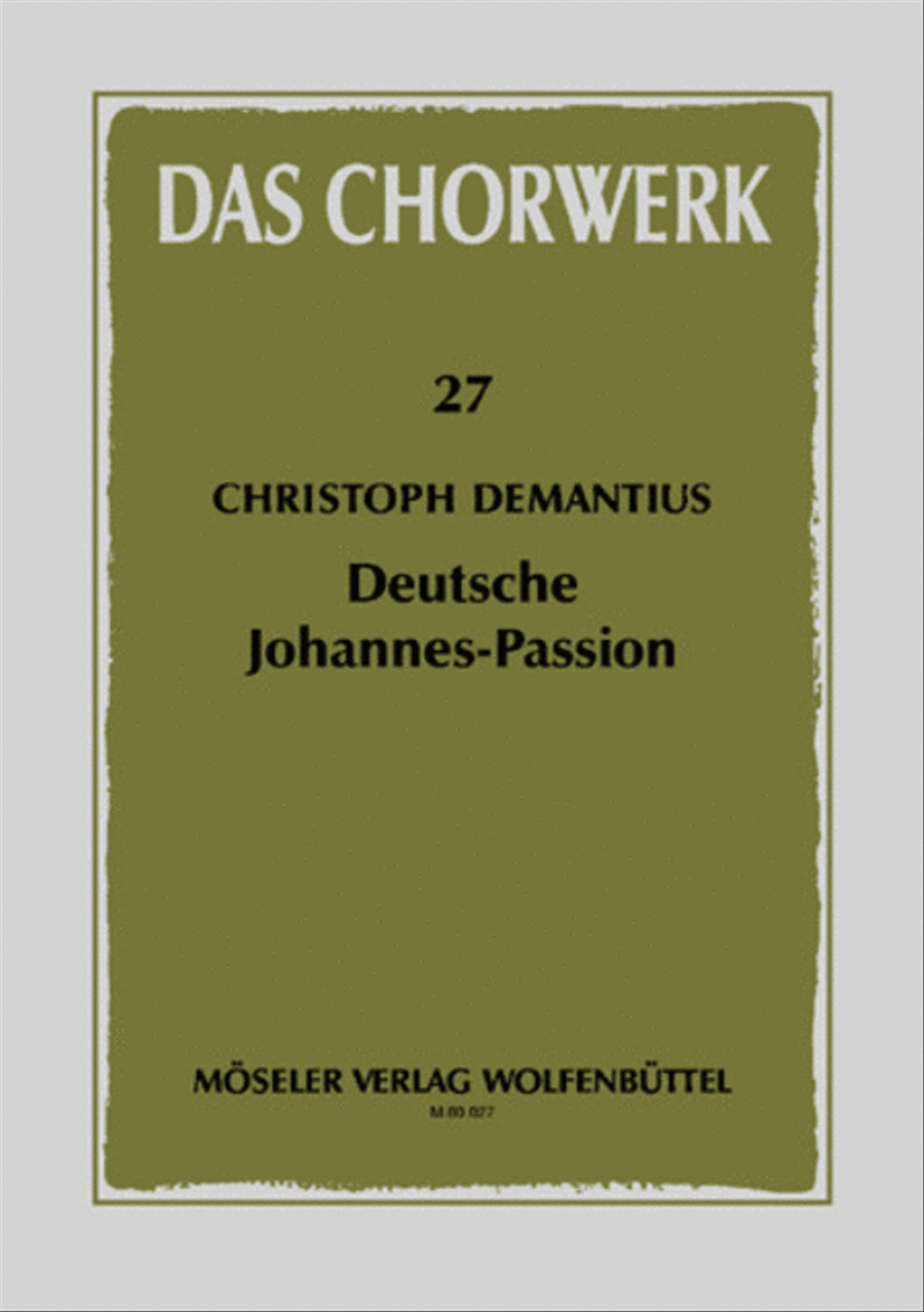 Johannes-Passion und Weissagung Esajae