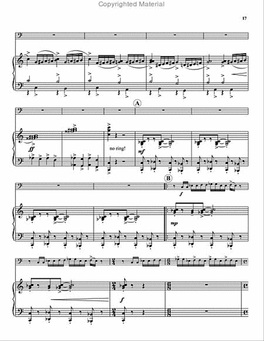Concerto for Tuba Concerto for Tuba Tuba scores gallery preview page 7