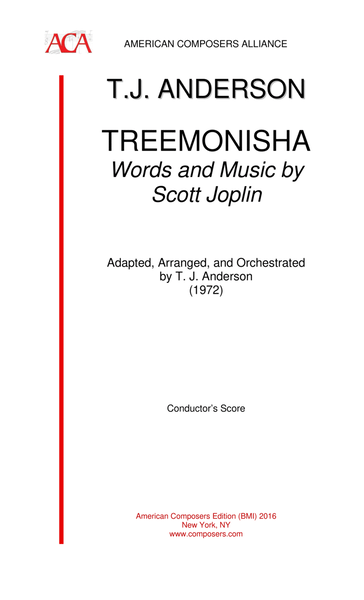 [Anderson-Joplin] Treemonisha full orch score without overture