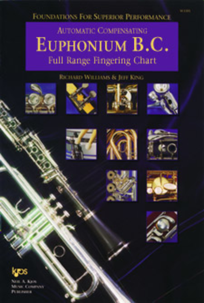 Foundations For Superior Performance Full Range Fingering Chart-Euphonium BC/Automatic Compensating