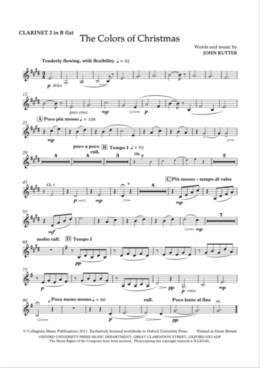 The Colors of Christmas Chamber Orchestra scores gallery preview page 6