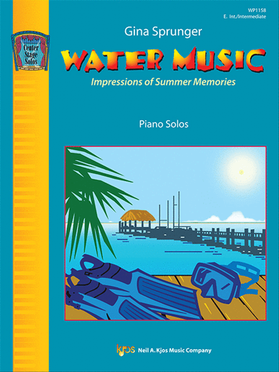 Water Music Piano Solo scores gallery preview page 1