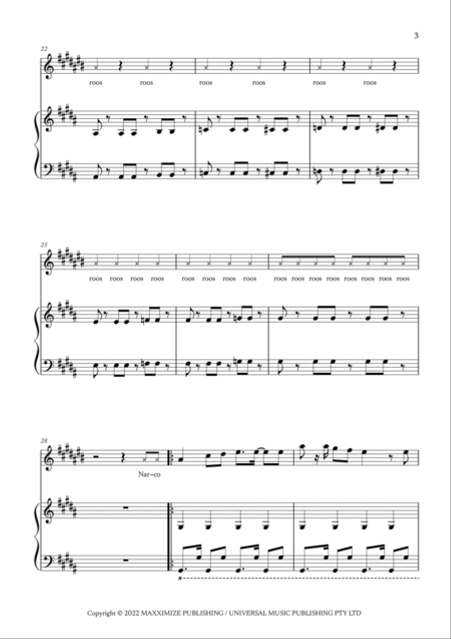 Narco B-Flat Trumpet scores gallery preview page 3