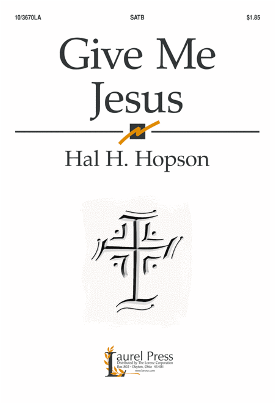 Give Me Jesus 4-Part scores gallery preview page 2