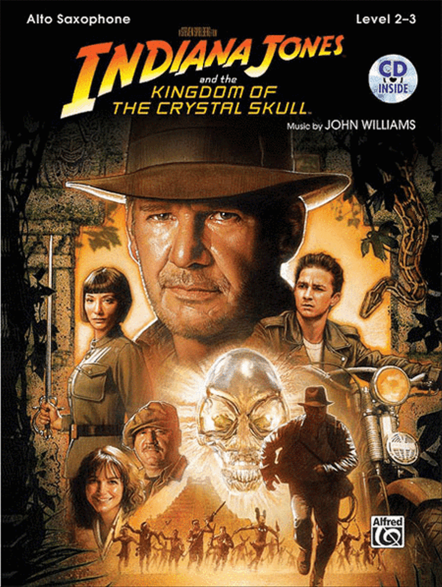 Indiana Jones and the Kingdom of the Crystal Skull Instrumental Solos Alto Saxophone scores gallery preview page 1