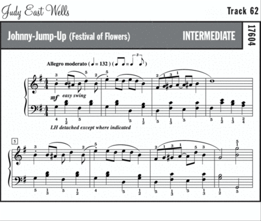 Festival of Flowers Festival of Flowers Piano Solo scores gallery preview page 2