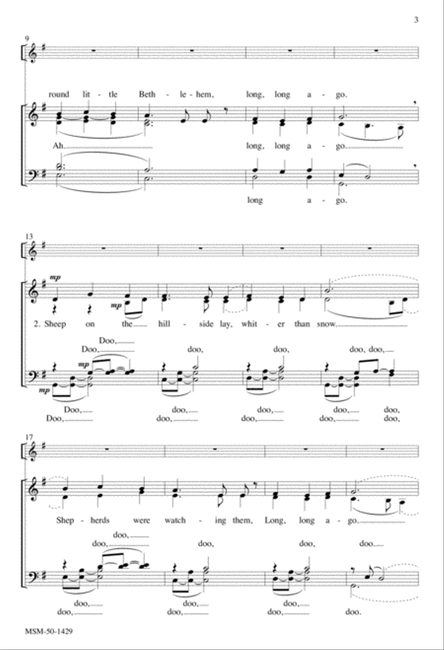 Winds Through the Olive Trees Divisi scores gallery preview page 3