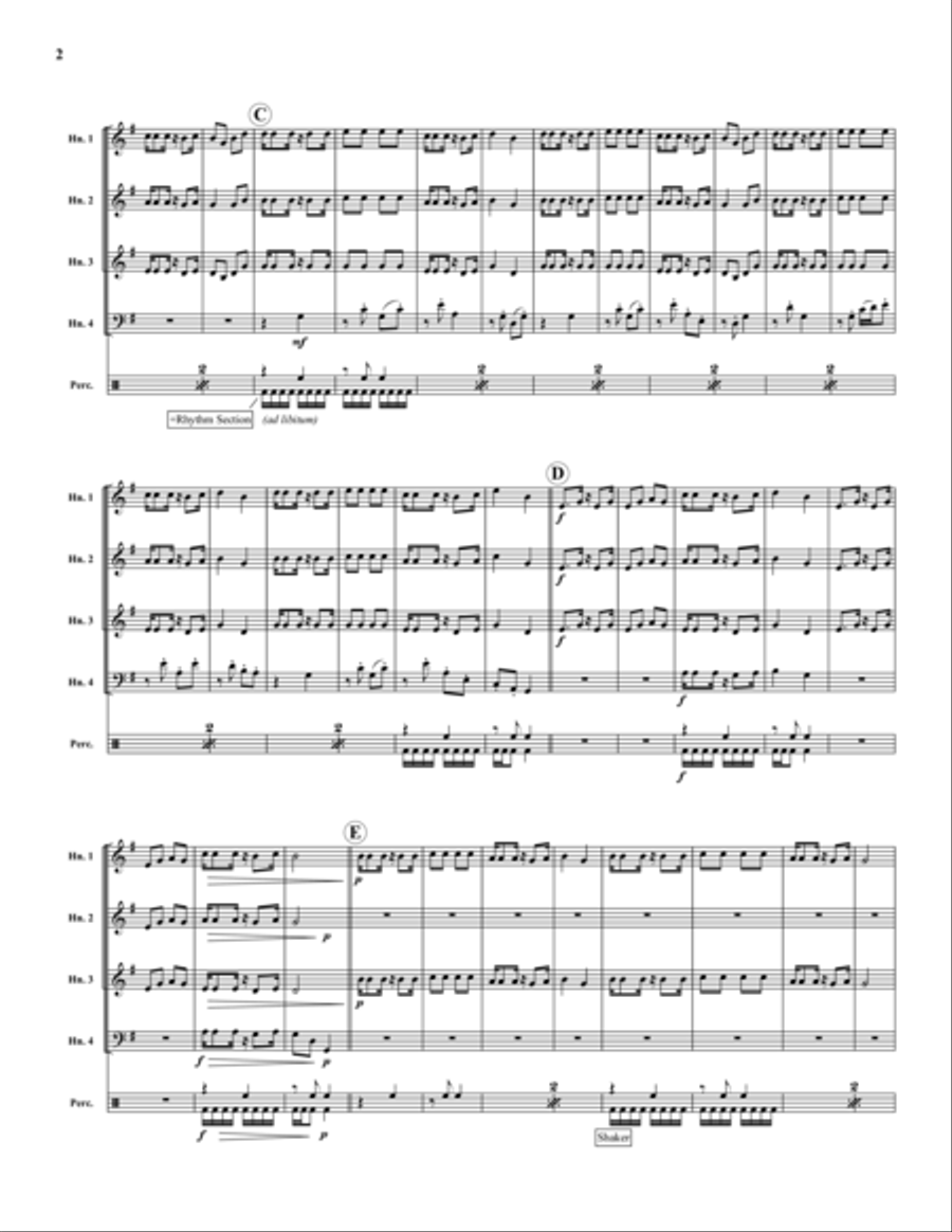 Bonse Aba Horn scores gallery preview page 2