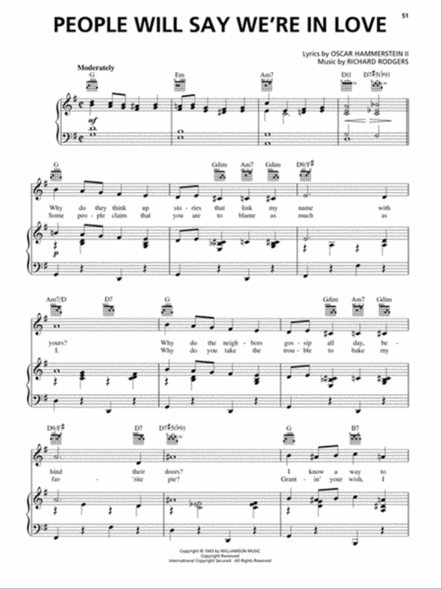 Oklahoma! – 75th Anniversary Edition Piano, Vocal, Guitar scores gallery preview page 6