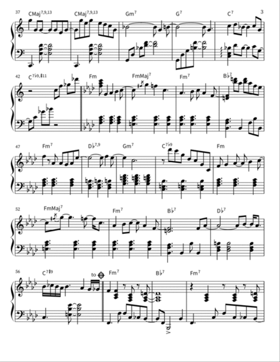 This Masquerade Piano Solo scores gallery preview page 4