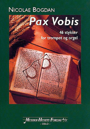 Book cover for Pax Vobis for Trompet og Piano/Orgel.