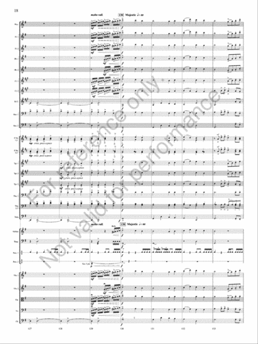 Flight Of Valor Full Orchestra scores gallery preview page 19