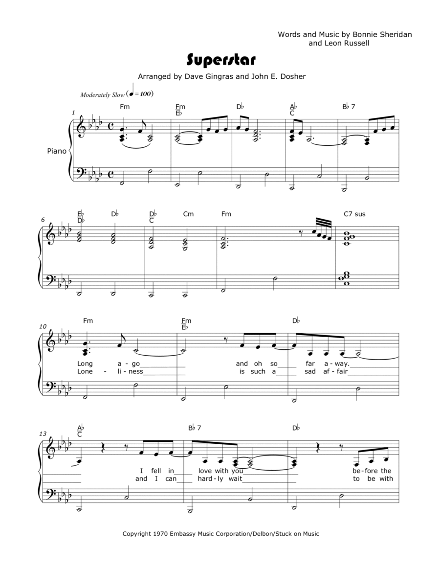 Superstar Voice scores gallery preview page 1