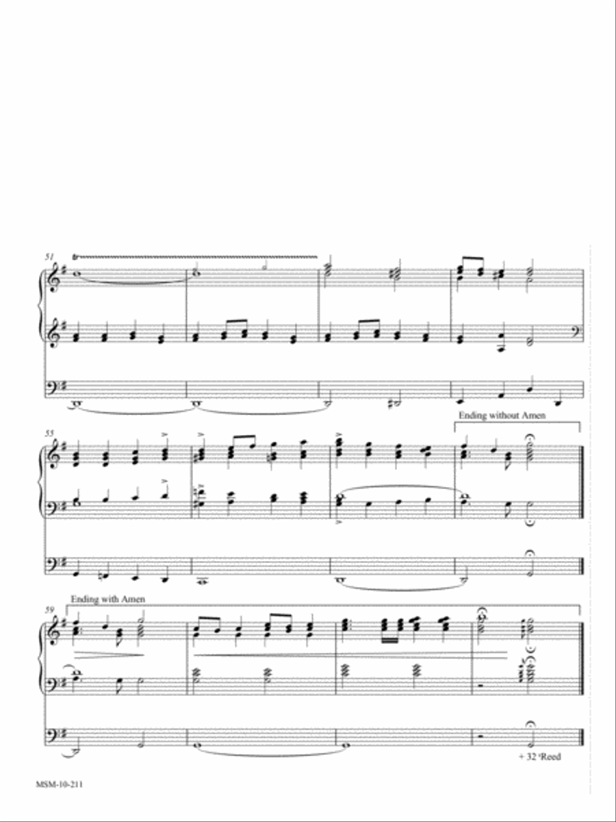 The Coral Ridge Festival Hymn Collection, Volume I Voice scores gallery preview page 10