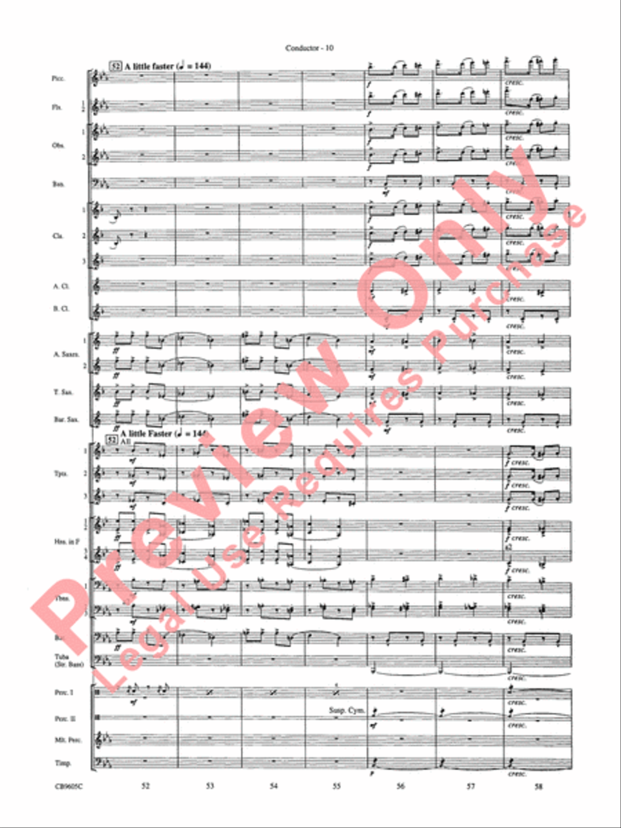 The Symphonic Gershwin The Symphonic Gershwin Concert Band scores gallery preview page 14